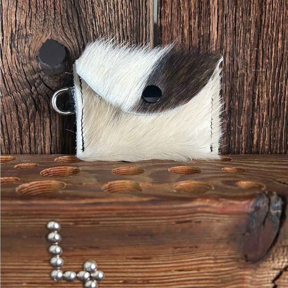 Stylish Fur Keychain Pouch